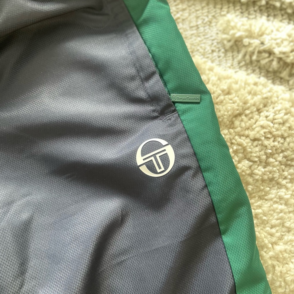 Sergio Tacchini Green and White Track Suit (Jacket+Pants) - Picture 7 of 8
